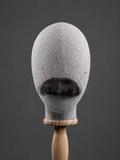Bigode Realista Preto em cabelo humano (com margem para corte - 100% fio a fio)