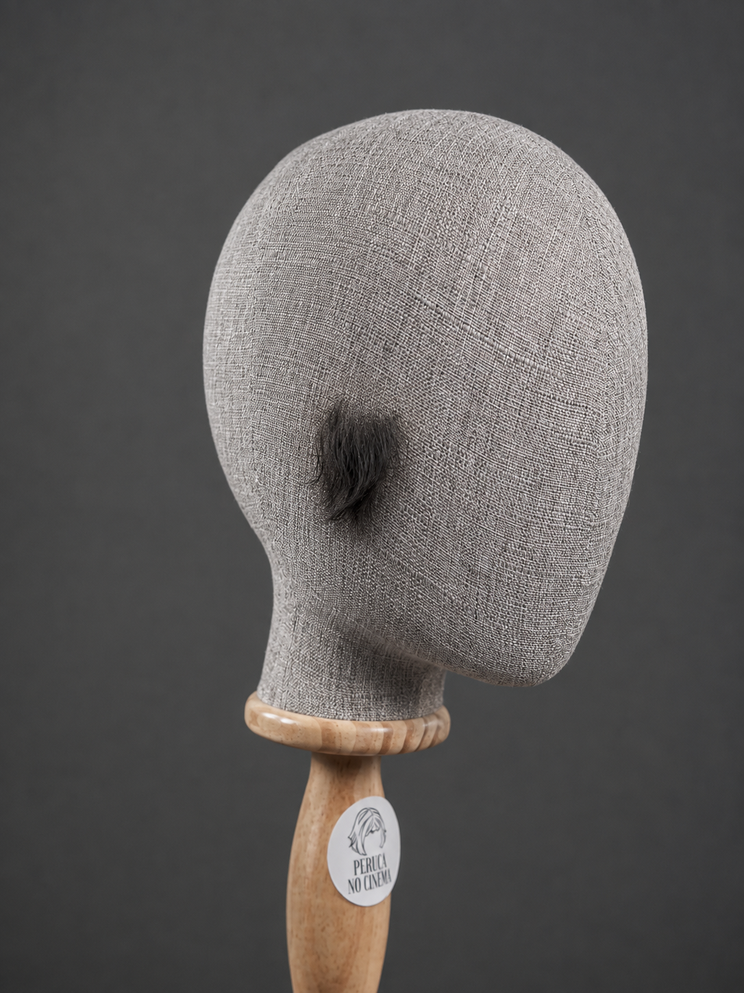 Costeleta Realista em Cabelo Humano (100% fio a fio)