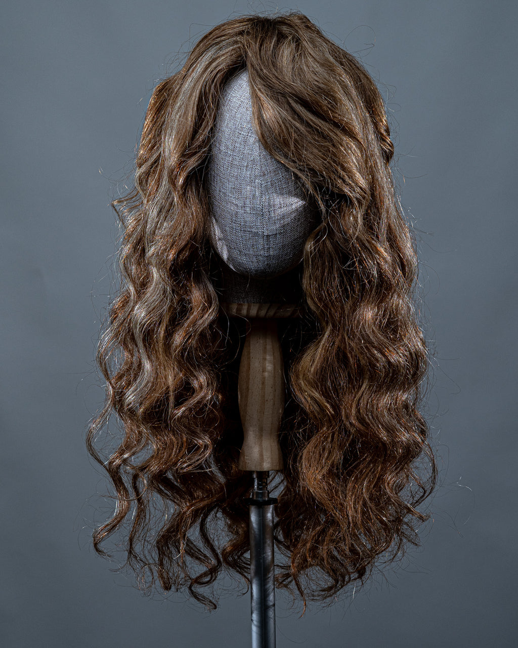 Peruca Longa Loira (Cabelo Humano)