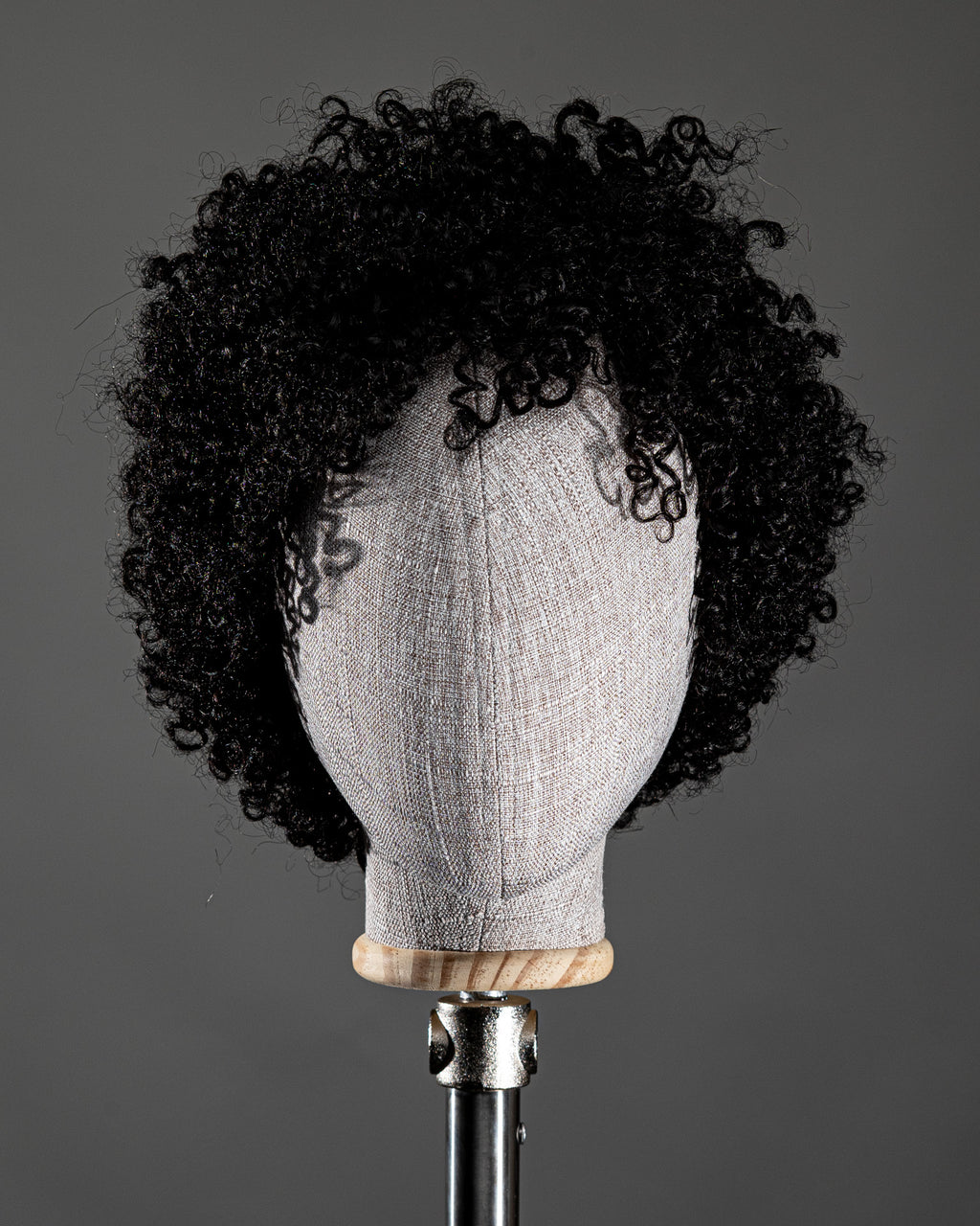 Peruca Masculina Humana Crespa