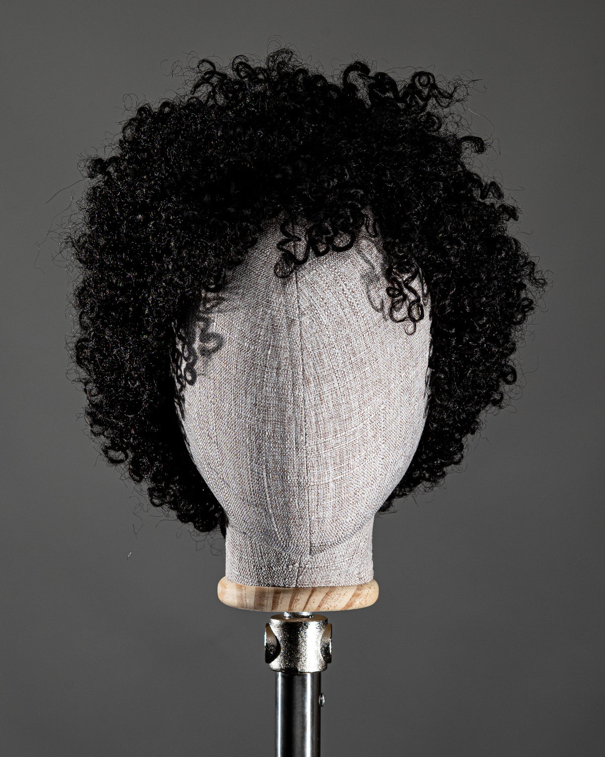 Peruca Masculina Humana Crespa