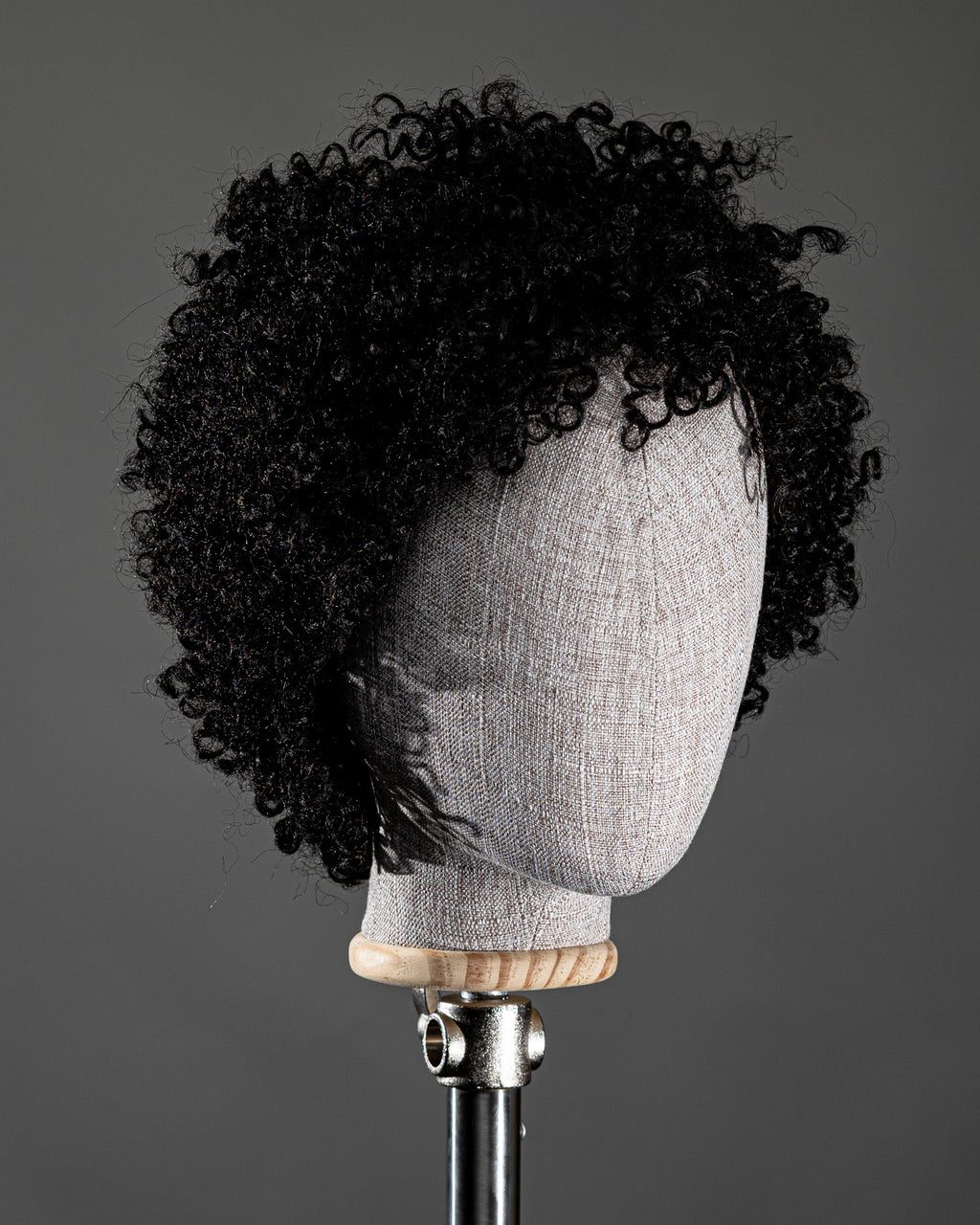 Peruca Masculina Humana Crespa