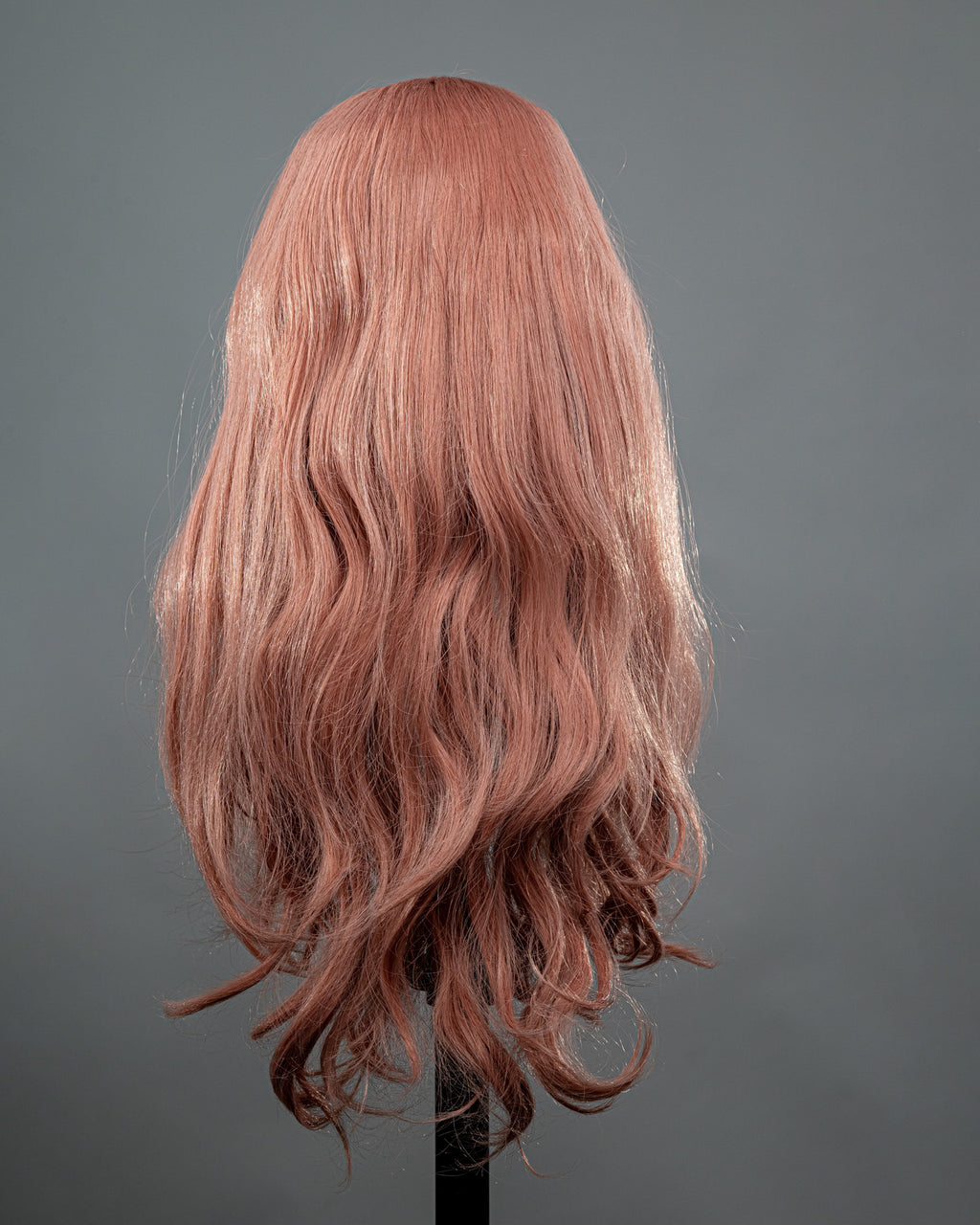 Peruca Front Lace Sintética Cor-de-Rosa