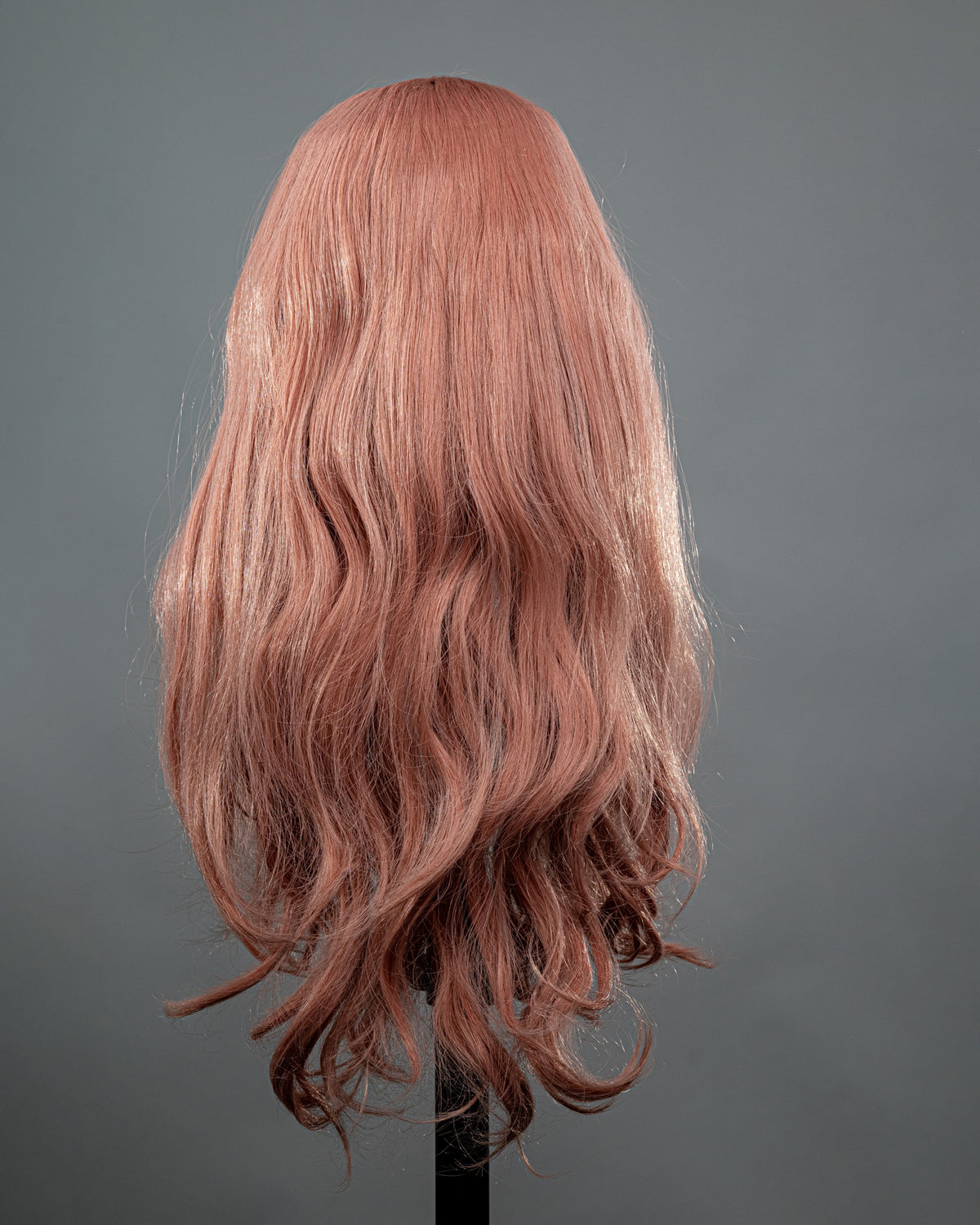 Peruca Front Lace Sintética Cor-de-Rosa